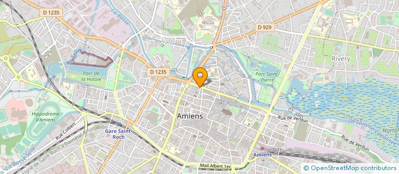 localisation de l'entreprise SOCIETE PICARDE DE BATIMENT à AMIENS