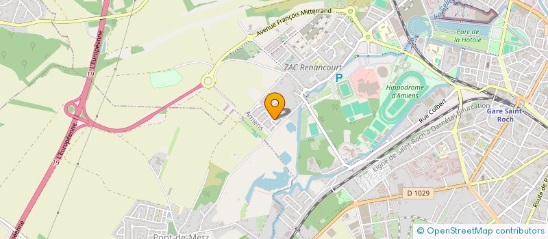 localisation de l'entreprise SOCIETE PICARDE DES TRAVAUX ET DU BATIMENT à AMIENS