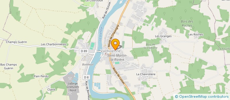 localisation de l'entreprise SOCIETE PICTAVIENNE D'HOTELLERIE à BONNES