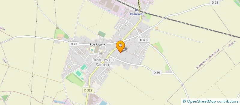 localisation de l'entreprise SOCIETE PIERRE DOUAY  ROSIERES-EN-SANTERRE