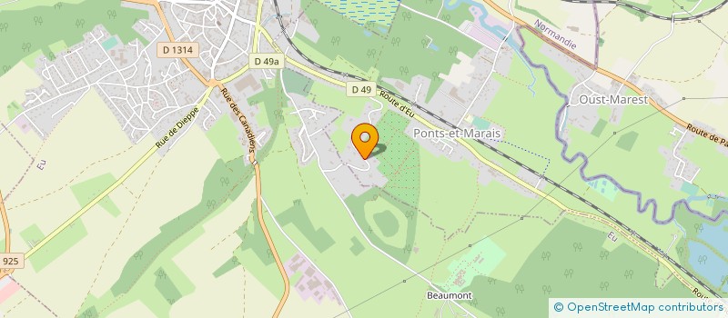 localisation de l'entreprise SOCIETE PIERRE MORJAT ET FILS à PONTS-ET-MARAIS