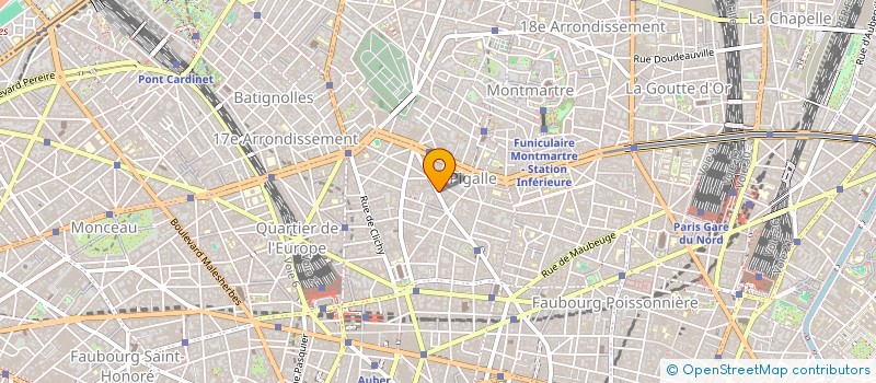 localisation de l'entreprise SOCIETE PIERRE RONDIN à PARIS