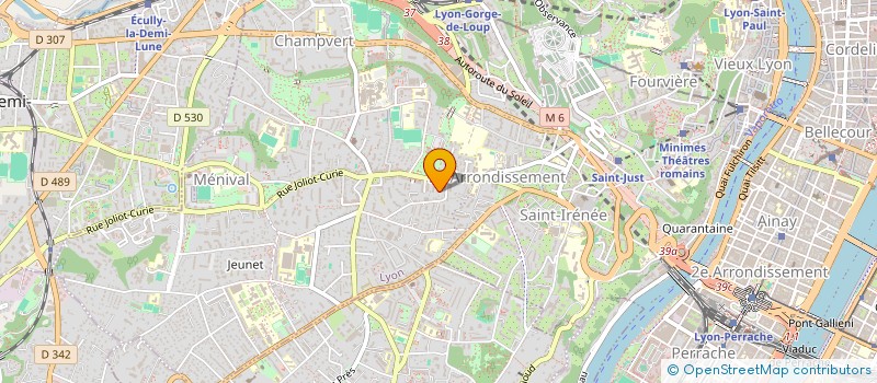 localisation de l'entreprise SOCIETE PIERRE-YVES GIMENEZ à LYON