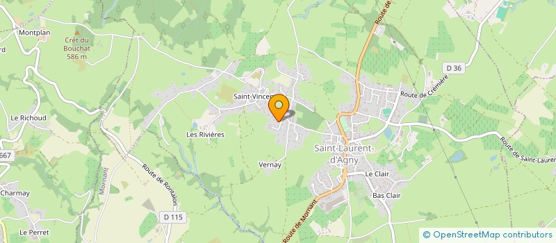 localisation de l'entreprise SOCIETE PILON TRANSPORTS  SAINT-LAURENT-D'AGNY