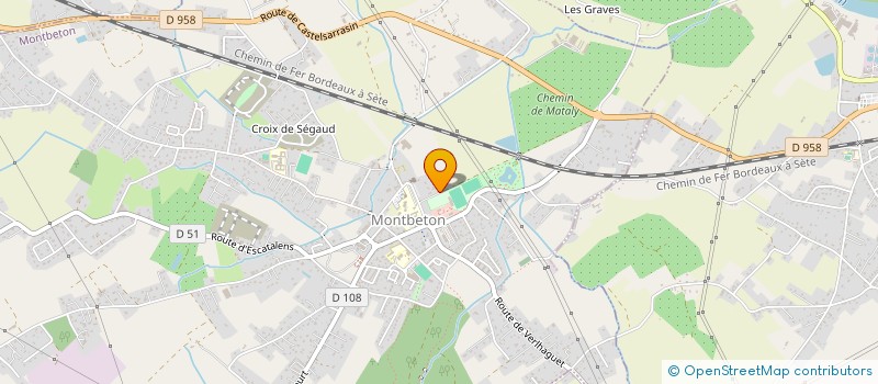 localisation de l'entreprise SOCIETE PK  BALMA