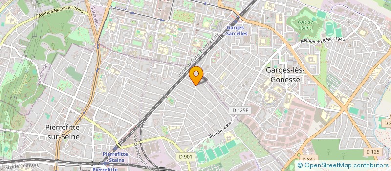 localisation de l'entreprise SOCIETE PLAFONDS CLOISONS MATIC à STAINS