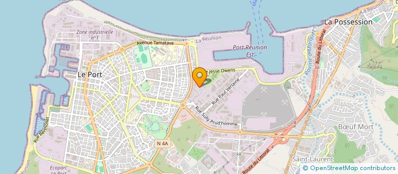 localisation de l'entreprise SOCIETE PLAQUISTE BOURBONNAISE à LE PORT