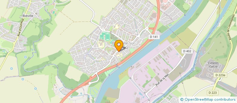 localisation de l'entreprise SOCIETE PLAQUISTES CAENNAISE à BLAINVILLE-SUR-ORNE