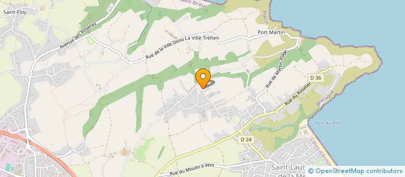 localisation de l'entreprise SOCIETE PLEDIS à PLERIN