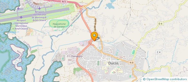 localisation de l'entreprise SOCIETE PLOMBERIE ASSAINISSEMENT ET VRD  DUCOS