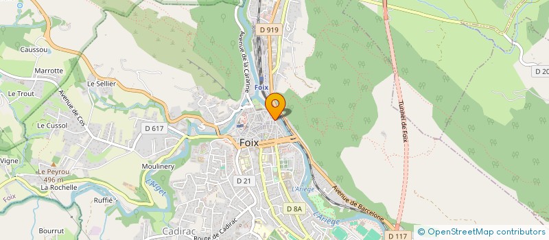localisation de l'entreprise SOCIETE PLURIELLE à FOIX