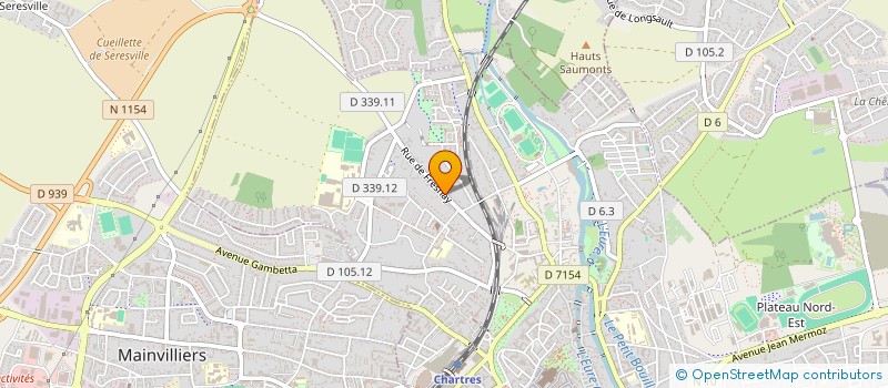 localisation de l'entreprise SOCIETE PLUS COMM à CHARTRES
