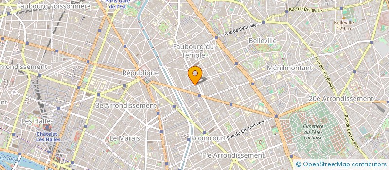 localisation de l'entreprise SOCIETE PMF à PARIS
