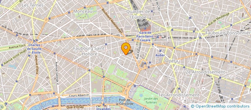 localisation de l'entreprise SOCIETE POINCARE  PARIS