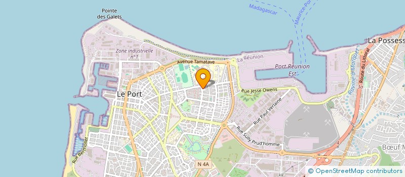 localisation de l'entreprise SOCIETE POINT CHAUD ET FROID  LE PORT