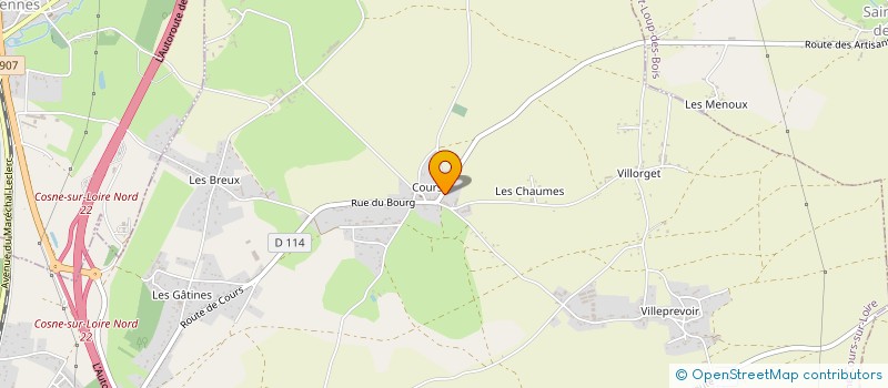 localisation de l'entreprise SOCIETE POIRIER à SAINT-LOUP-DES-BOIS
