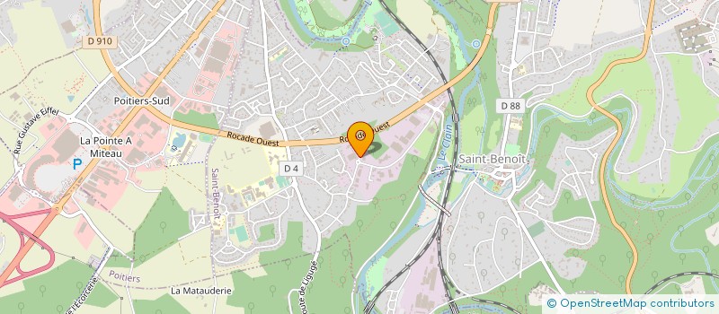 localisation de l'entreprise SOCIETE POITEVINE DE LIVRAISON DE REPAS, S.P.L.R à SAINT-BENOIT