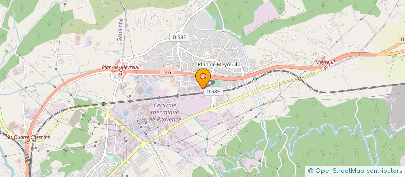 localisation de l'entreprise SOCIETE POL CONSTRUCTIONS à MEYREUIL