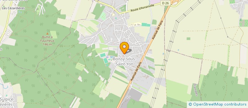localisation de l'entreprise SOCIETE POLISSAGE TOUS METAUX à BOISSY-SOUS-SAINT-YON