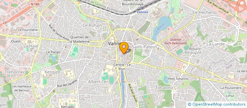 localisation de l'entreprise SOCIETE POLYMATHIQUE DU MORBIHAN à VANNES