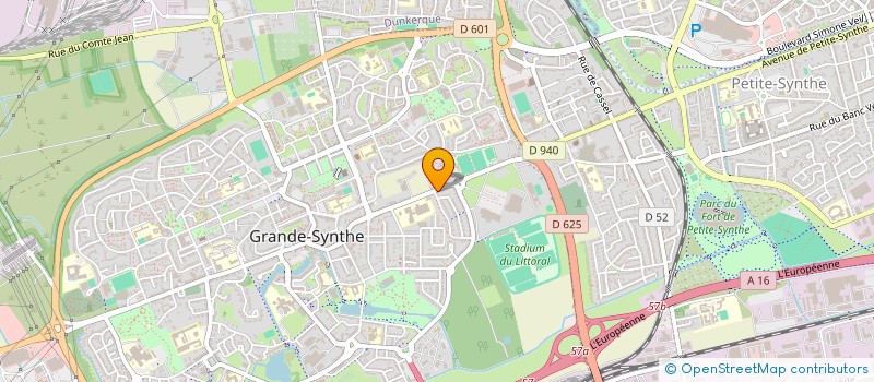 localisation de l'entreprise SOCIETE POLYSTRUCTURES à GRANDE-SYNTHE