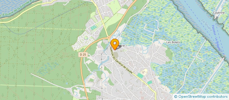localisation de l'entreprise SOCIETE POLYVALENTE DE BATIMENT SPB à LA TREMBLADE