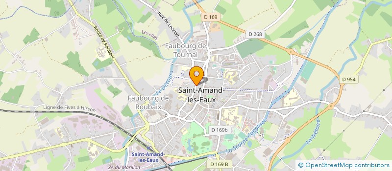 localisation de l'entreprise SOCIETE POLYVINOX INNOVATION INDUSTRIE à SAINT-AMAND-LES-EAUX