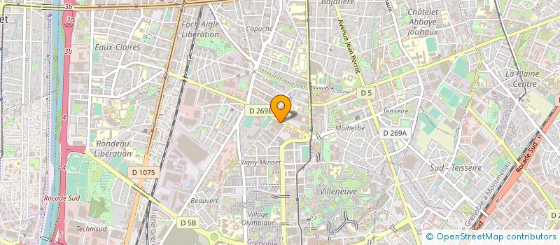 localisation de l'entreprise SOCIETE PONTOISE D ELECTRICITE à GRENOBLE