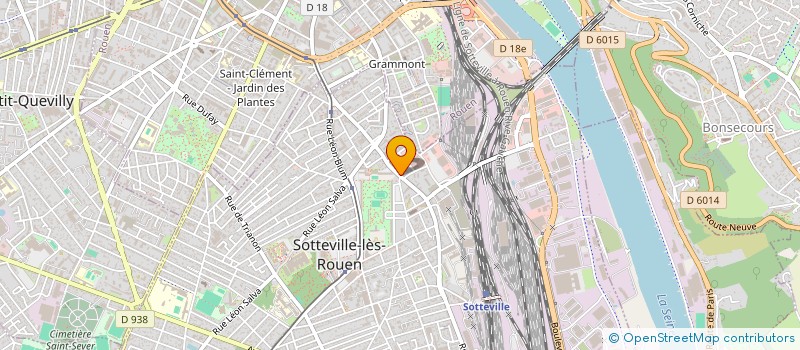 localisation de l'entreprise SOCIETE POPULAIRE D'ETUDES DIVERSES  SOTTEVILLE-LES-ROUEN