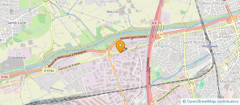 localisation de l'entreprise SOCIETE POSE ET ENDUIT PLACO  PERPIGNAN