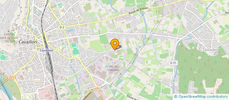 localisation de l'entreprise SOCIETE POSTIFRUITS à CAVAILLON