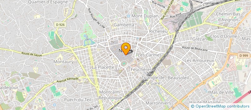 localisation de l'entreprise SOCIETE POTAVIN à NIMES