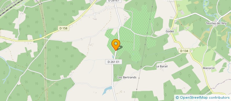 localisation de l'entreprise SOCIETE POUPELAIN FRERES ET COMPAGNIE à CLERAC