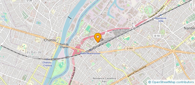 localisation de l'entreprise SOCIETE POUR L'AIDE SPECIALE D'ACCESSION à RUEIL-MALMAISON