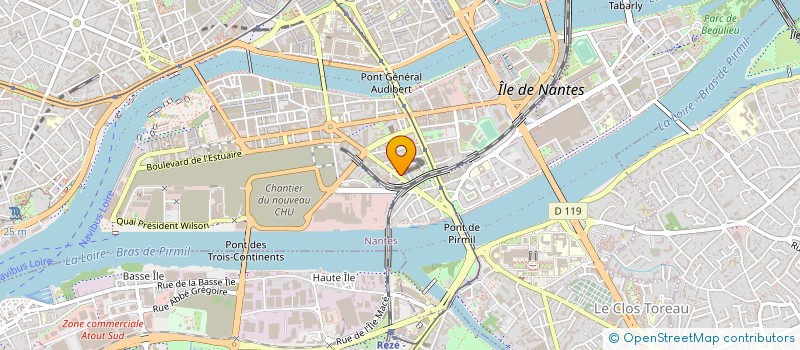 localisation de l'entreprise SOCIETE POUR L'EQUIPEMENT ECOLOGIQUE DES ENTREPRISES à NANTES
