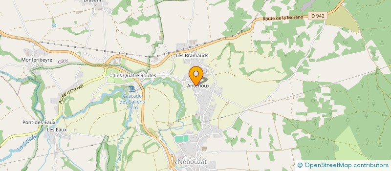 localisation de l'entreprise SOCIETE POUR L'ETUDE DU NEOLITHIQUE EN AUVERGNE  CULHAT