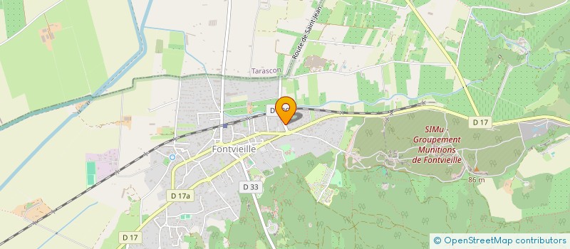 localisation de l'entreprise SOCIETE POUR L'EXPLOITATION D'USINES DE CARTONS ONDULES à FONTVIEILLE