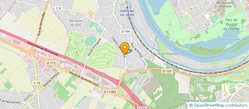 localisation de l'entreprise SOCIETE POUR L'HABITAT à VILLENNES-SUR-SEINE