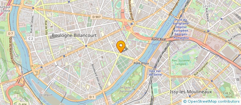 localisation de l'entreprise SOCIETE POUR L'IMMOBILIER ET LE COMMERCE à BOULOGNE-BILLANCOURT