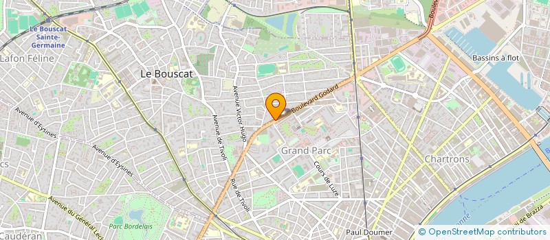 localisation de l'entreprise SOCIETE POUR LA LOCATION D'ACTIFS DE MOBILITE  LE BOUSCAT