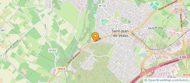 localisation de l'entreprise SOCIETE POUR LA MOTO-VITICULTURE MODERNE à SAINT-JEAN-DE-VEDAS