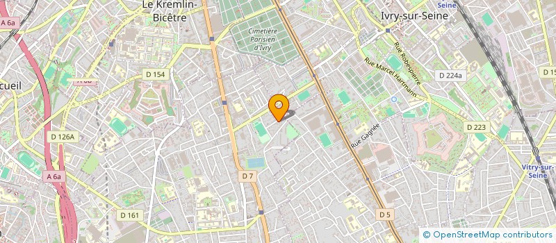 localisation de l'entreprise SOCIETE POUR LA PROMOTION DE L'EVOLUTION ARTIFICIELLE EN EUROPE ET ALENTOURS (SPECIES) à VILLEJUIF