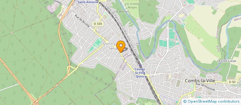 localisation de l'entreprise SOCIETE POUR LA PROMOTION DE LA DISTRIBUTION AUTOMATIQUE à QUINCY-SOUS-SENART