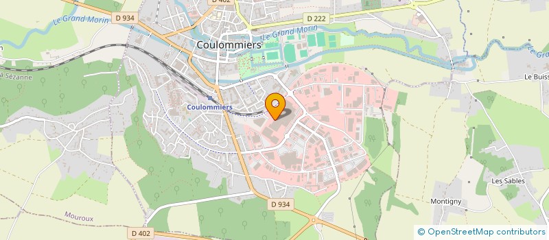localisation de l'entreprise SOCIETE POUR LA PROMOTION ET LE DEVELOPPEMENT DE L'AVICULTURE. à COULOMMIERS