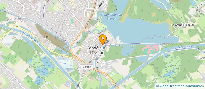 localisation de l'entreprise SOCIETE POUR LE DEVELOPPEMENT DU CHATEAU DE L'ARSENAL à CONDE-SUR-L'ESCAUT
