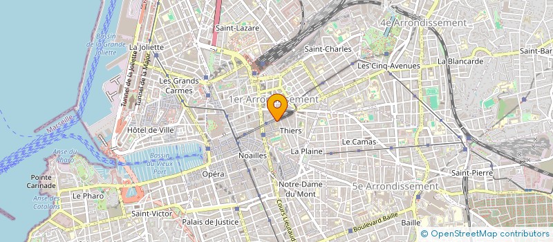 localisation de l'entreprise SOCIETE POUR LE DEVELOPPEMENT INTERNATIONAL à MARSEILLE