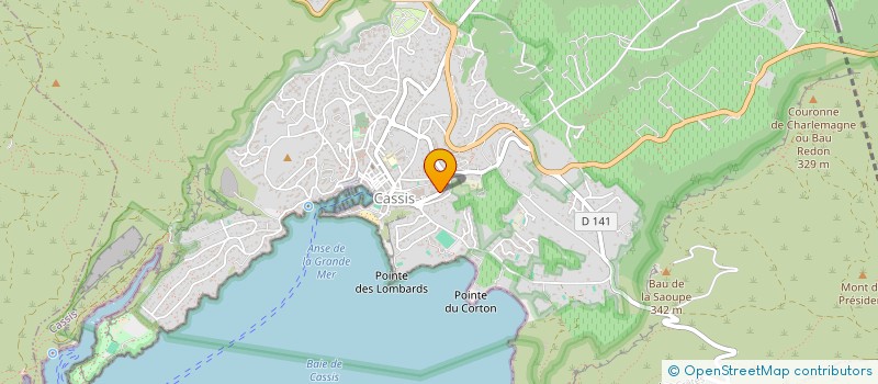 localisation de l'entreprise SOCIETE POUR LE DEVELOPPEMENT TOURISTIQUE DE CASSIS  CASSIS