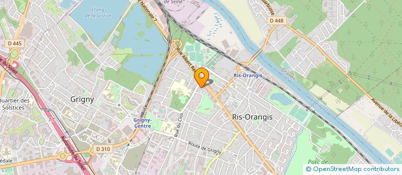 localisation de l'entreprise SOCIETE POUR LE MANAGEMENT PAR L'INFORMATION ET LE COACHING à RIS-ORANGIS