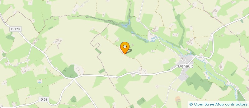 localisation de l'entreprise SOCIETE POURRIOT  DEHAULT