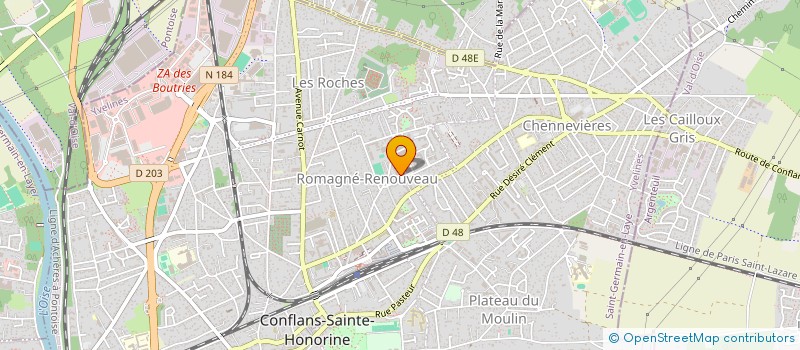 localisation de l'entreprise SOCIETE PRECIS PREVOST  CONFLANS-SAINTE-HONORINE